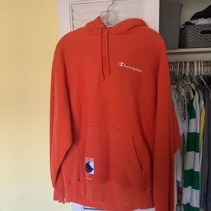 Orange Champion Hoodie